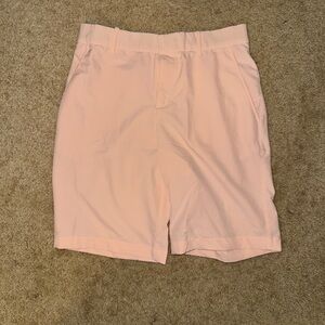 Nike Dri-FIT Pink Peach Salmon Golf Shorts 9 inch inseam ($90 retail)